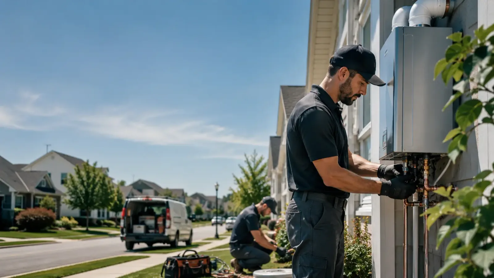 Tankless Water Heater Installation in Rice, VA